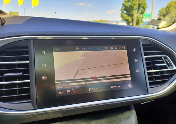 Peugeot 308 cena 66900 przebieg: 73667, rok produkcji 2020 z Białystok małe 232
